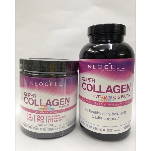 Neocell Collagen 360 tablet / 200g powder (USA) | Shopee Philippines