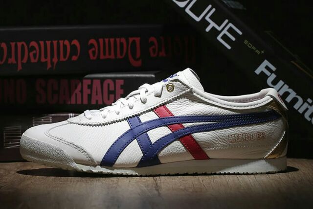 onitsuka tiger white blue red - 55 