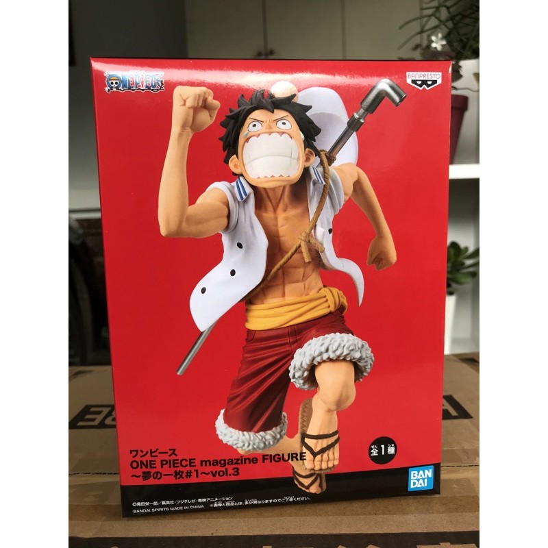One Piece Magazine Figure A Piece Of Dream No 1 Vol 3 Monkey D Luffy Shopee Philippines