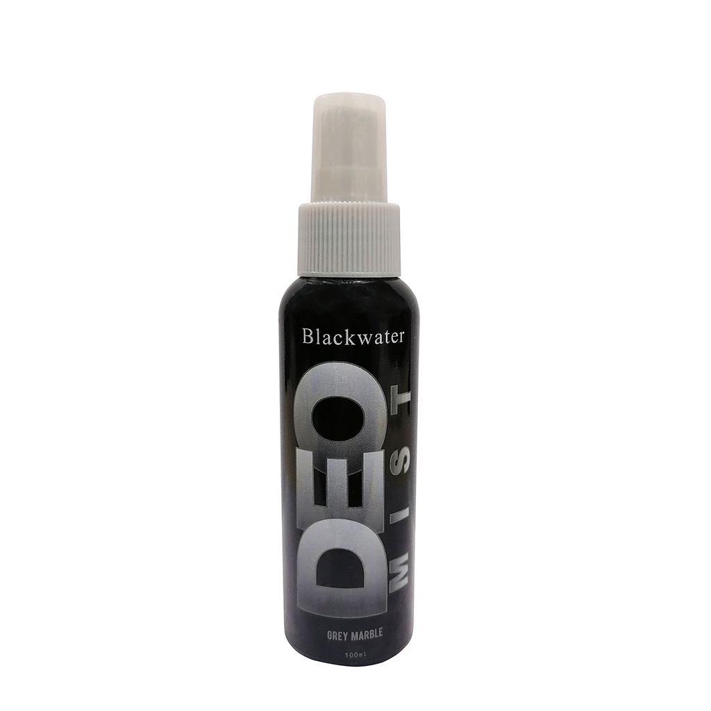 BLACKWATER 100% Authentic Mens Deo Mist Grey Marble 100ml | Shopee ...