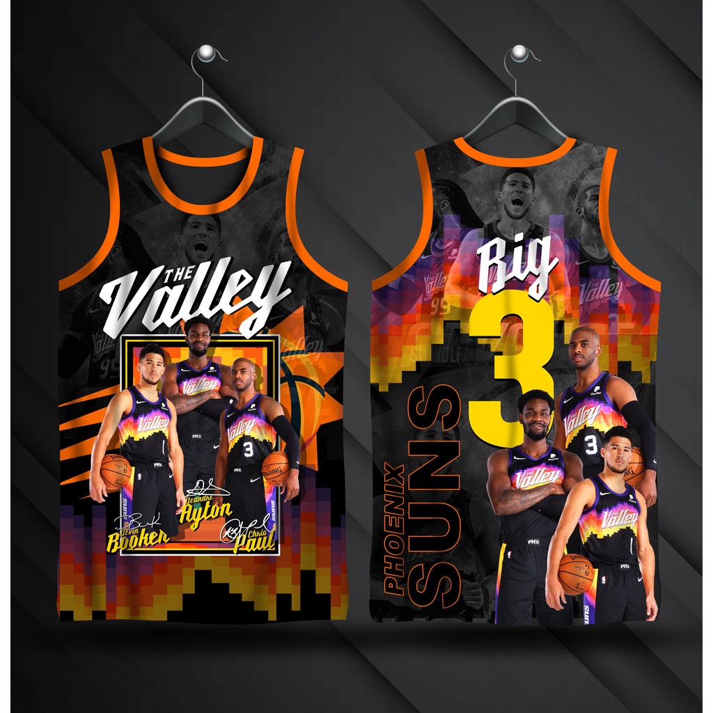 NBA PLAYOFF 2021 BIG3 JERSEY | THE VALLEY PHOENIX SUNS | FULL ...