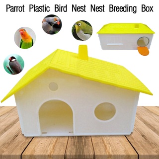 1 Pcs Parrot Plastic Bird Nest Nest Breeding Box House Pet Supplies