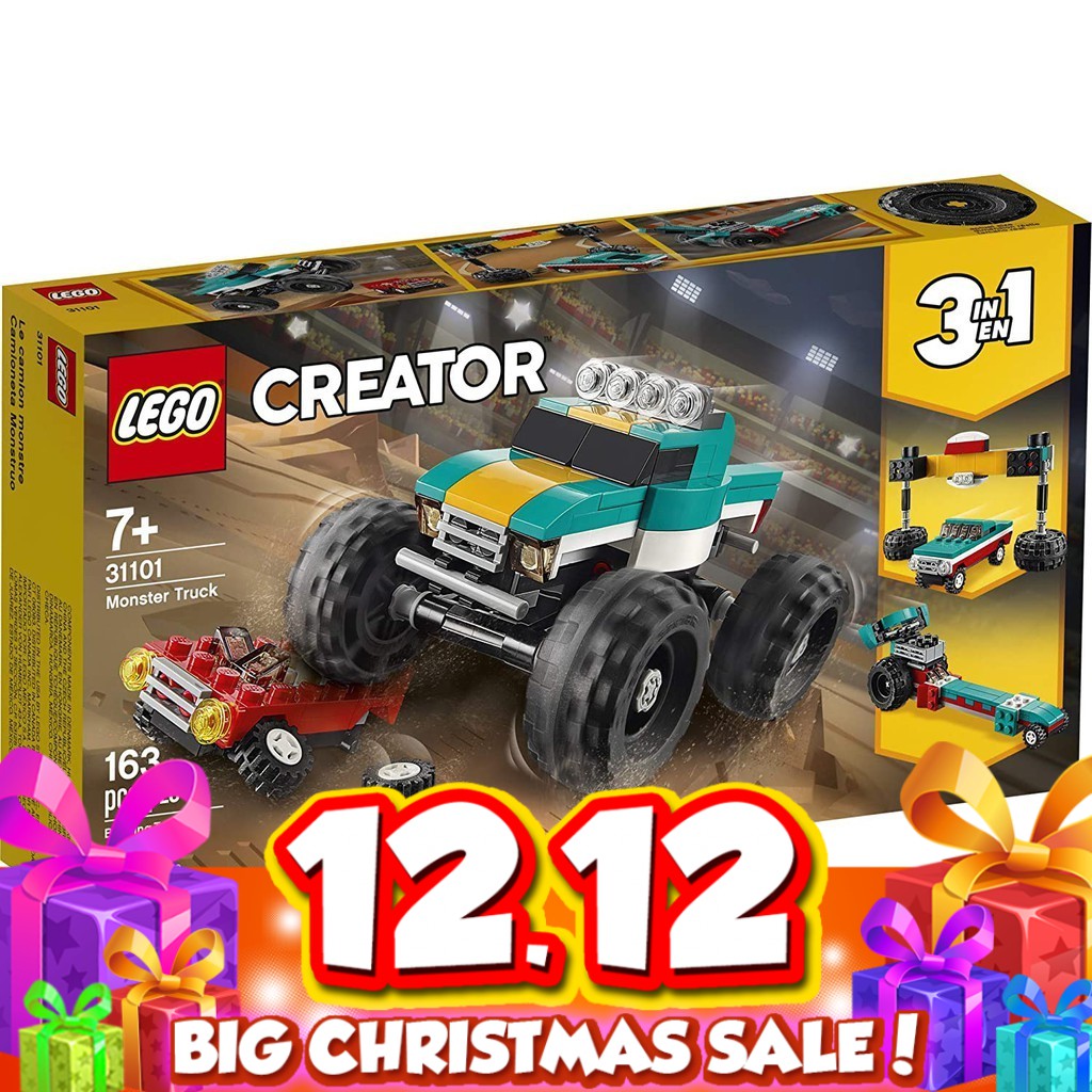 stuffed monster truck