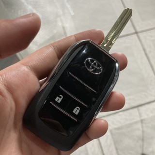 Toyota Avanza Modified Flip Key Shell with Logo (Flip Key Kit