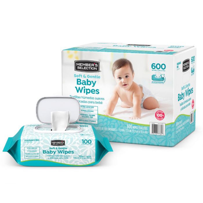 gentle baby wipes