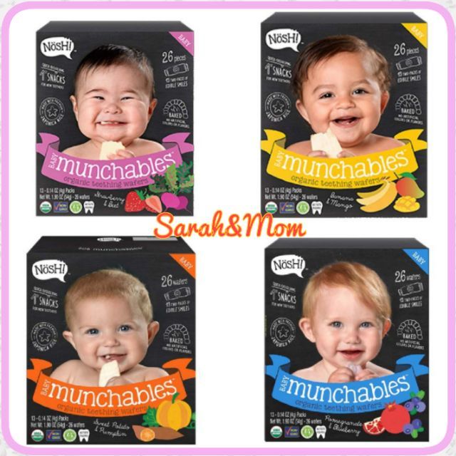 nosh teething wafers