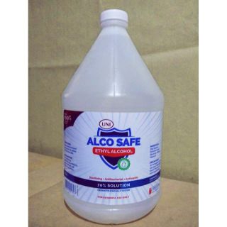 Alco Safe Ethyl Alcohol 70% 1 galoon | Shopee Philippines