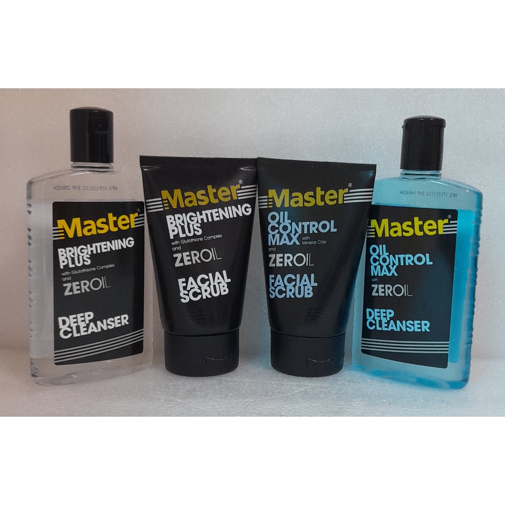 Master Facial Scrub + Deep Cleanser Set Shopee Philippines