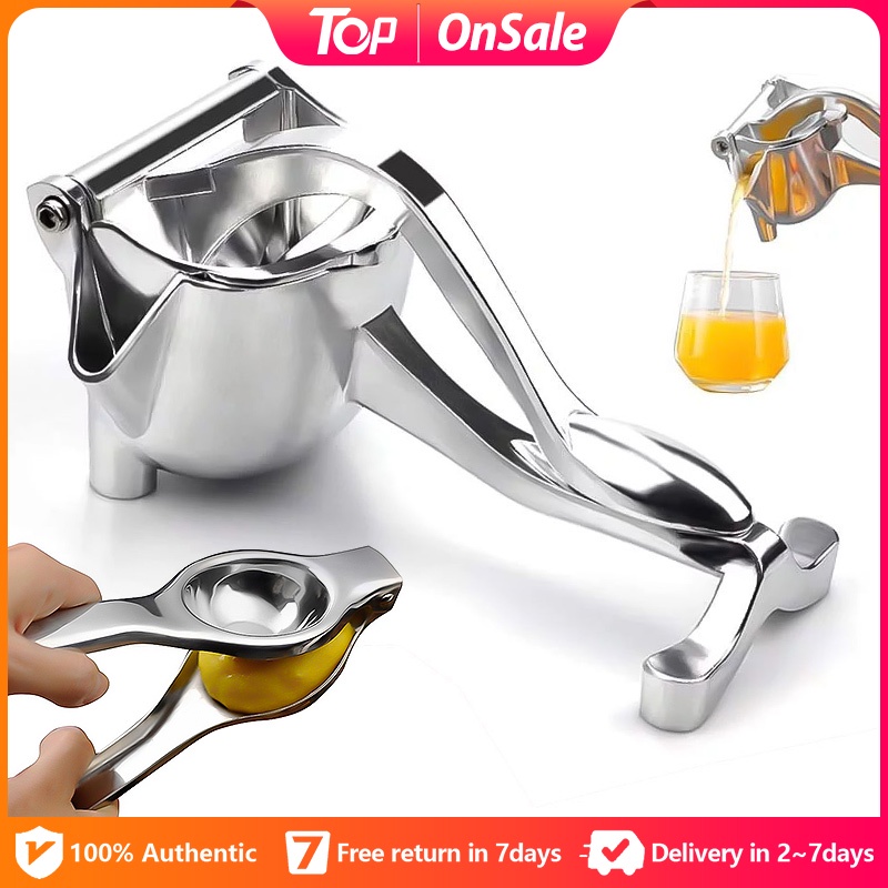 Original Stainless Steel Manual Hand Press Lemon Squeezer Citru Fruit