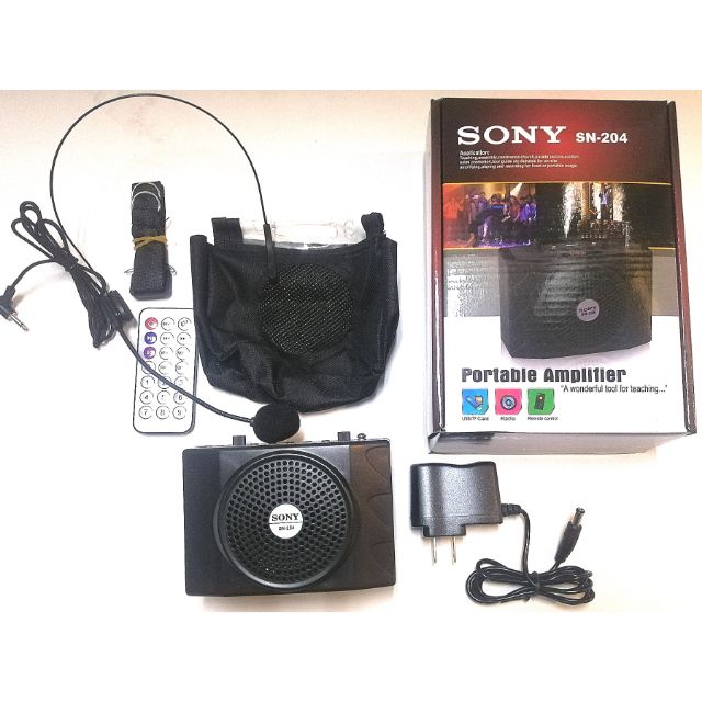 SONY LAPEL SN204 MICROPHONE LAPEL Shopee Philippines