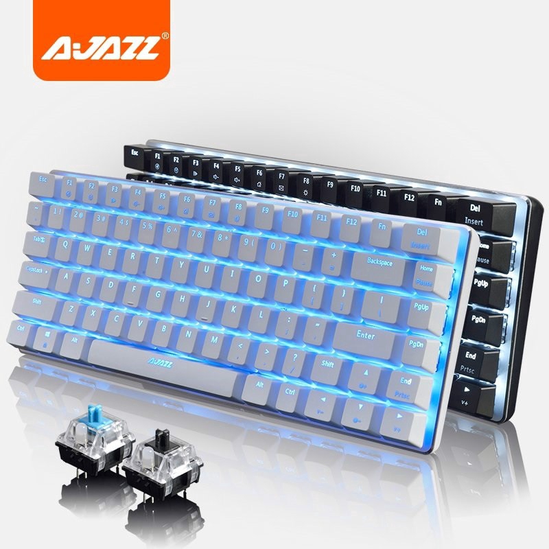 Ajazz AK33 Gaming Mechanical Keyboard 82 Keys Wired ...
