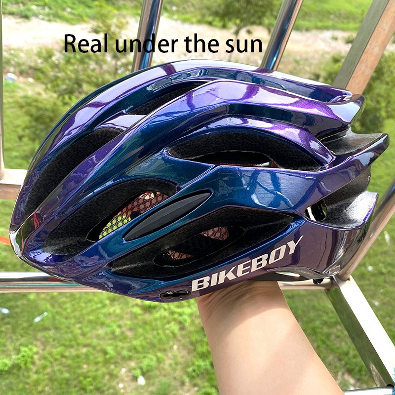 mountain bike helmet blue