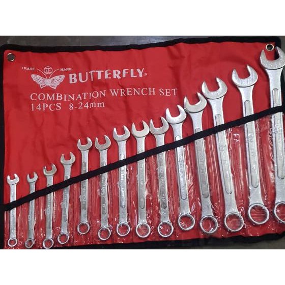 BUTTERFLY Combination/box WRENCH Shopee Philippines