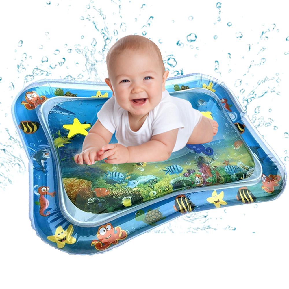 Fun Activity Play Center Inflatable Baby Water Mat for Children and Infants 
