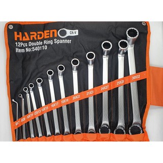 Harden 540110 12Pcs Double Ring Spanner Set (Professional) #5