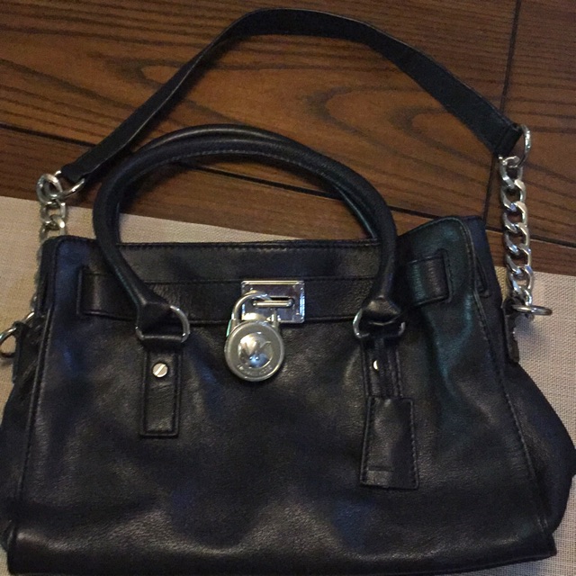 black hamilton mk bag