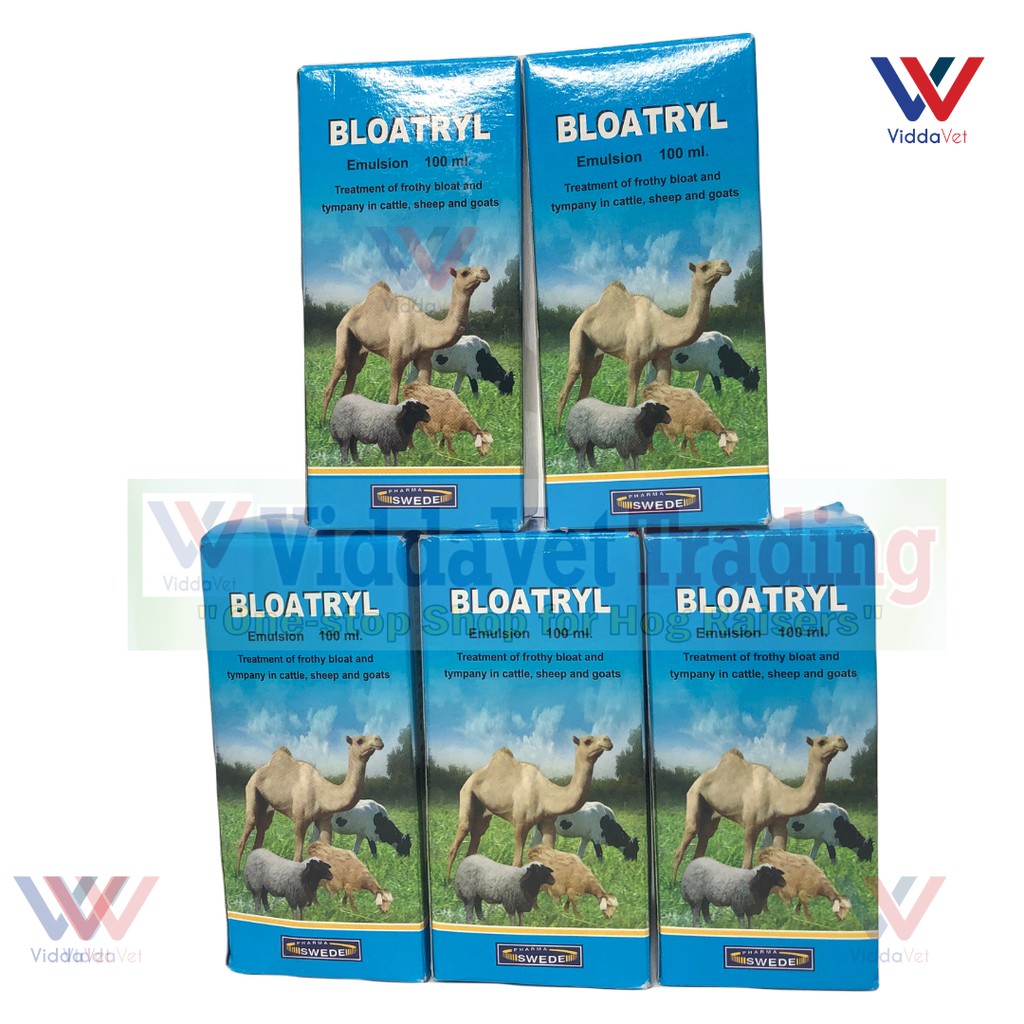 BLOATRYL 100 ml Emulsion for Frothy Bloat and Tymphany in Cattle Sheep and  Goats | Shopee Philippines