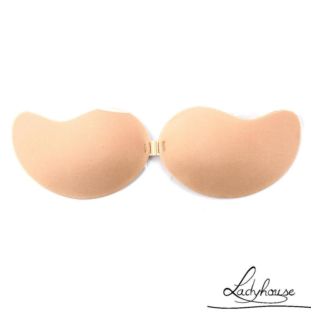 Invisible Breast Lift Push Up Bra Nipple Cover Adhesive Pasties Washable Reusable Strapless 