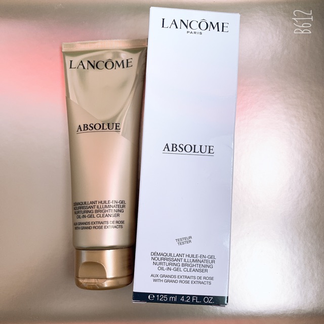 lancome rose cleanser