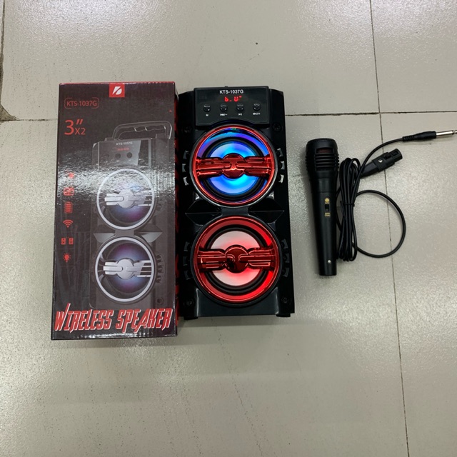 karaoke bluetooth speaker with mic