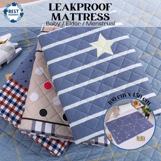 BESTMOMMY Baby Adult Menstrual Leakproof Diaper Changing Mat Pad Cotton Washable Reusable Mattress