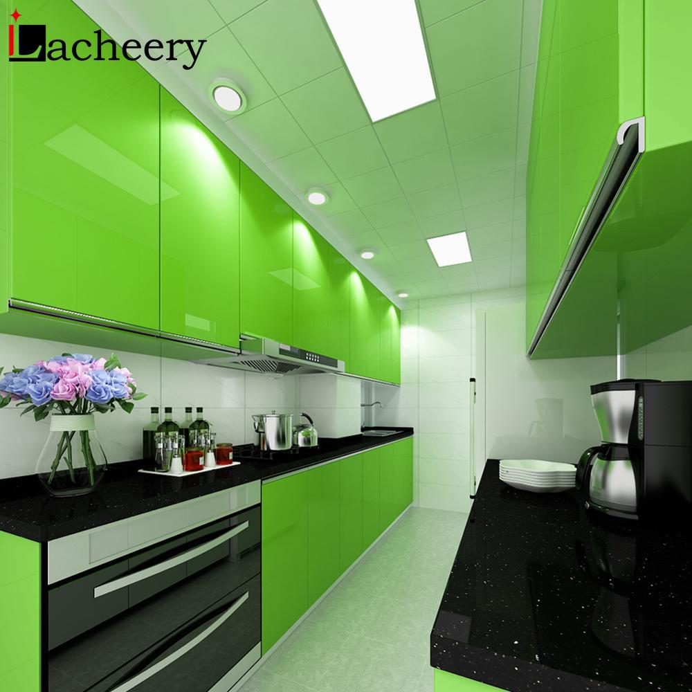 Fashion Glossy Self Adhesive Wallpaper Kitchen Cabinet Wardrobe Table PVC  Contact Paper Waterproof F | Shopee Philippines