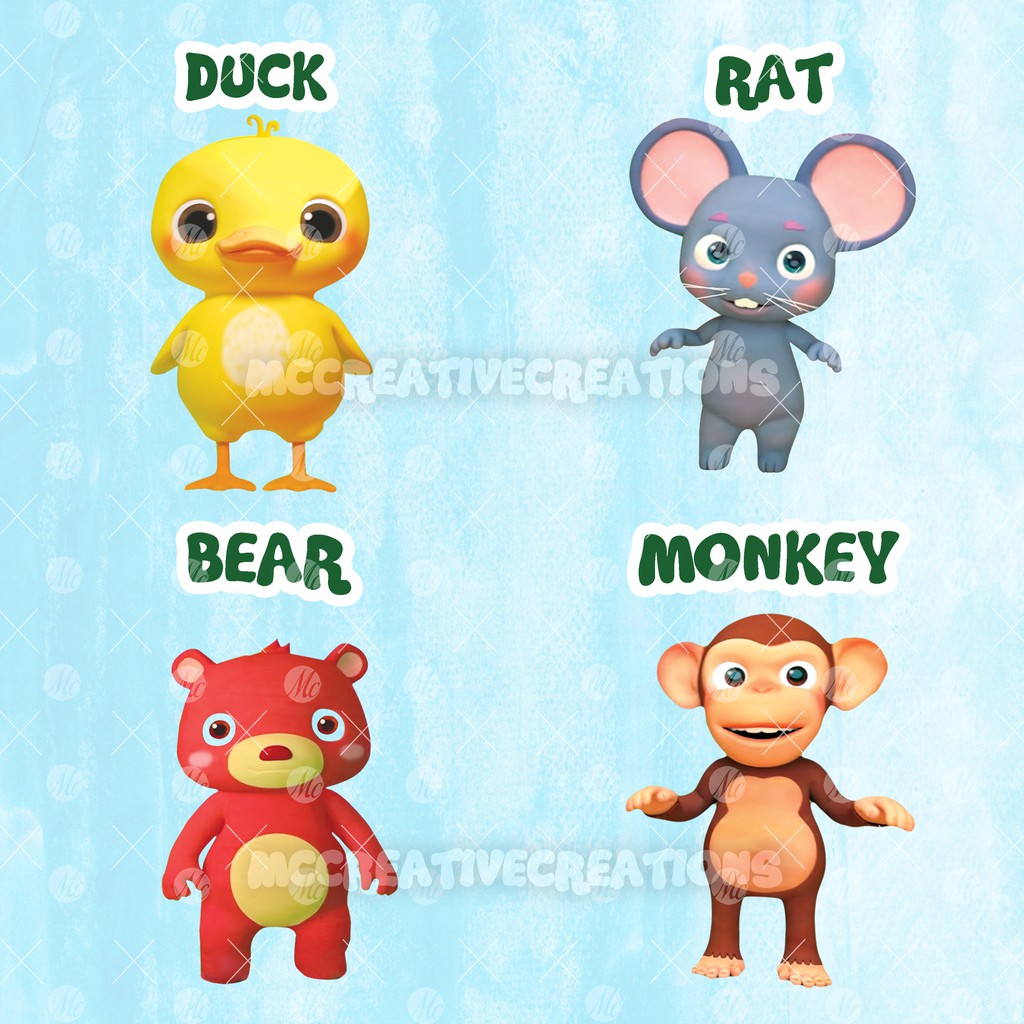Baby Cocomelon Characters Png