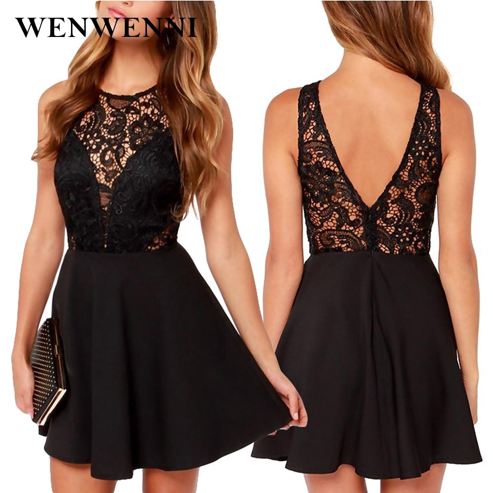 backless day dress