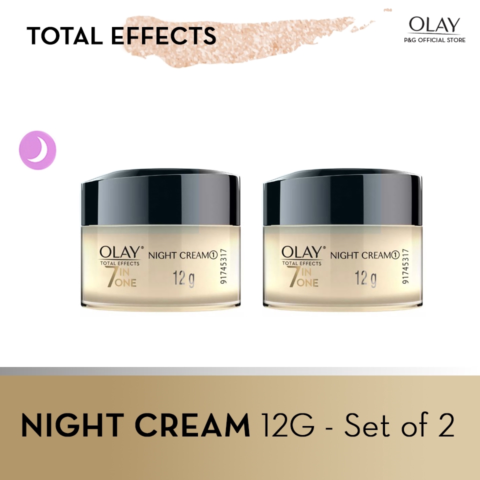 total effects night cream