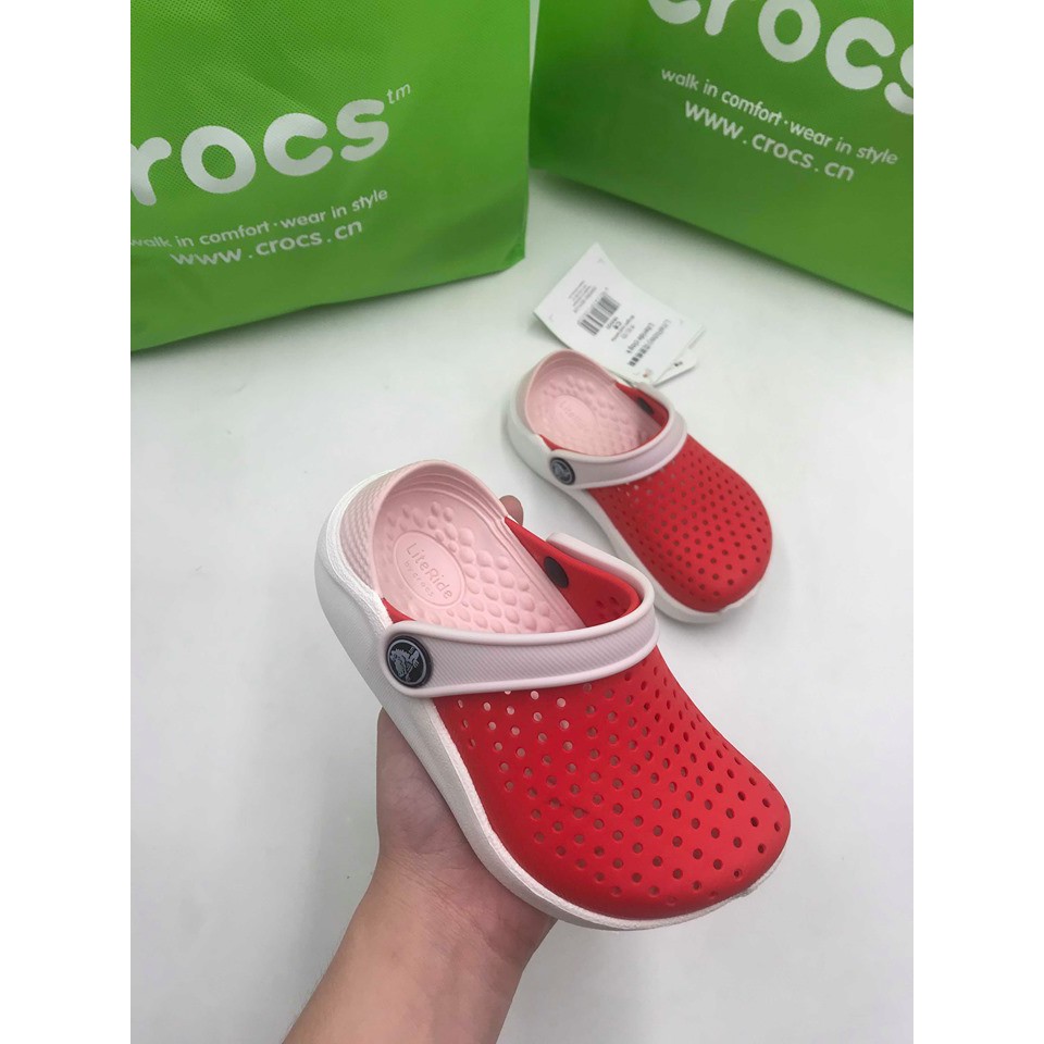 crocs literide kids