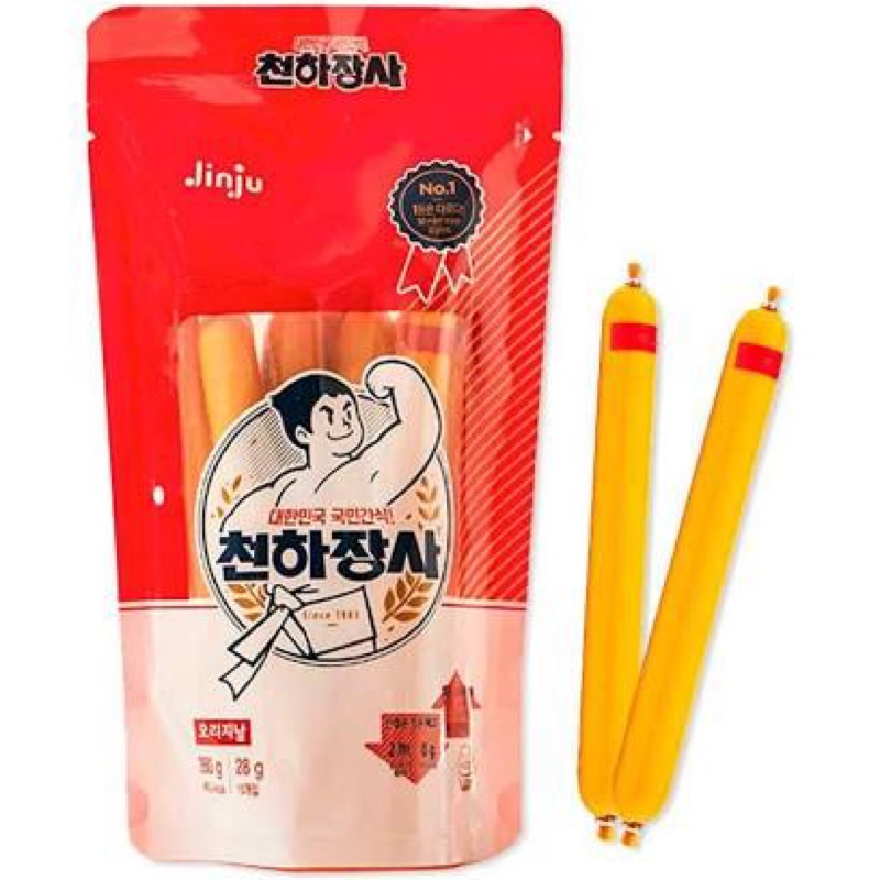 Korean Trending Sausage Snack Jinju Sausage Stick Made in Korea