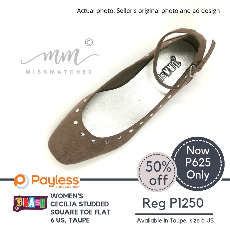 flats with ankle strap payless