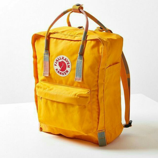 fjallraven warm yellow random blocked