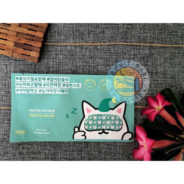 heating eye mask etude