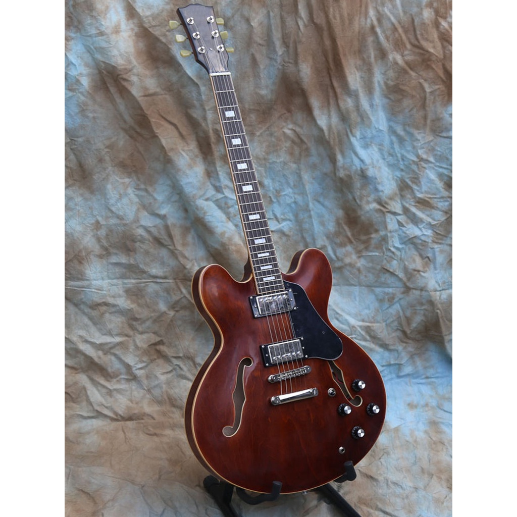 Gibson ES335 electric guitar Red Jazz gutiar, semi hollow body Jazz