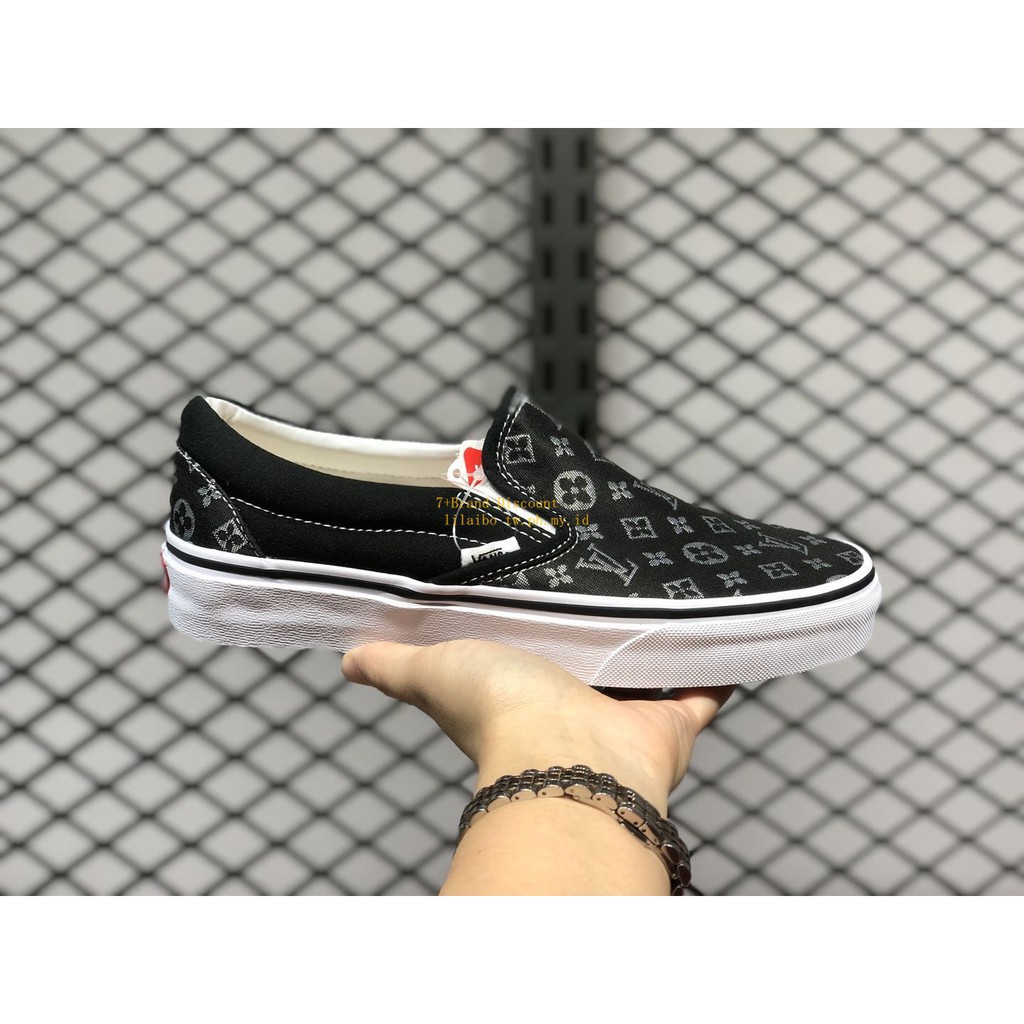 vans canvas loafers