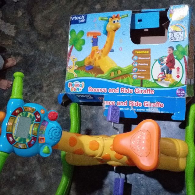 vtech bounce and ride giraffe