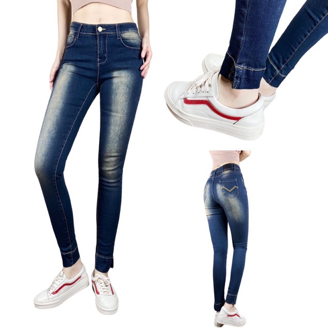 Ankel Cut Pants Skinny Jeans Stretchable Shopee Philippines