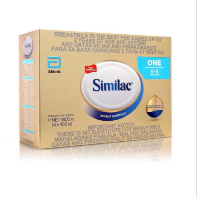 similac 1 milk