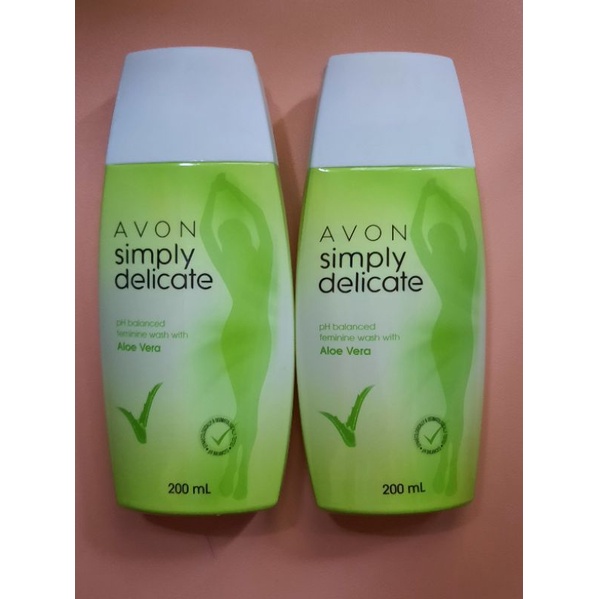 Avon Simply Delicate Feminine Wash 200 ml Aloe Vera or Cherry Blossom