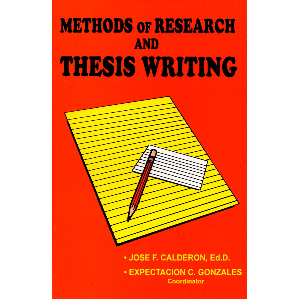 Research methods and thesis writing pdf image