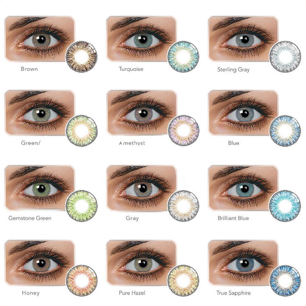 Colored Contact Lenses for Eyes Natural Contacts with Color Contact ...