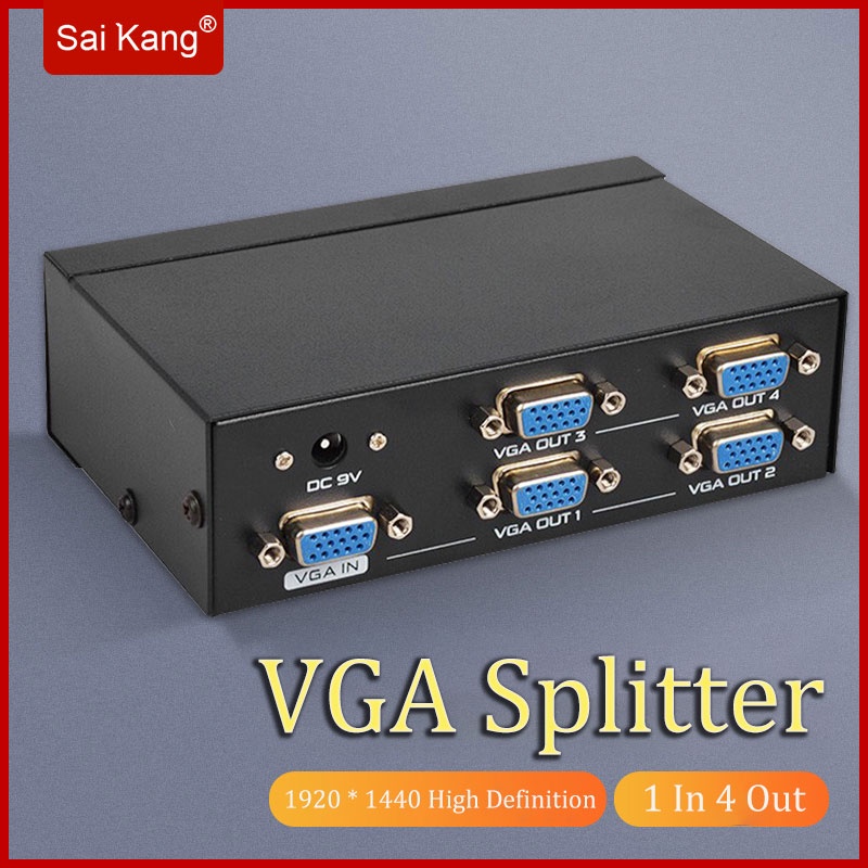 Vga Active Splitter _ Splitter Vga 4 Port – JTCP