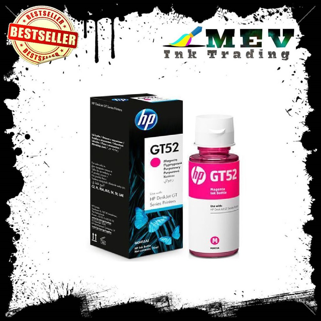 HP GT52 Magenta Original Ink Bottle Shopee Philippines