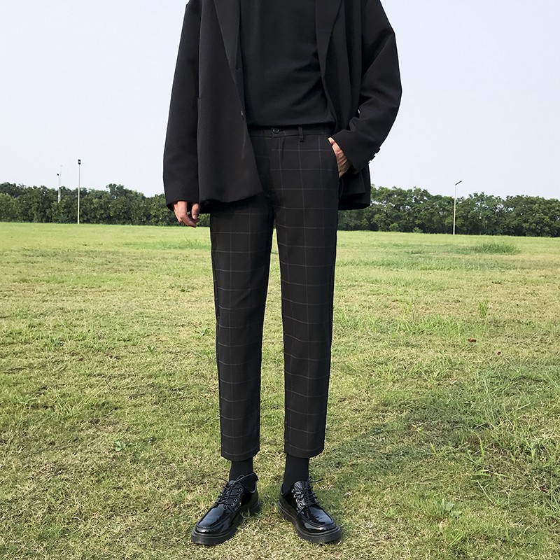 mens slim dress pants