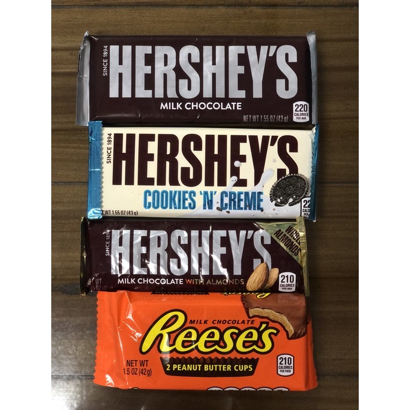 Assorted Hershey’s Chocolate Bars, Full Size / Giant Bar (sold per bar ...