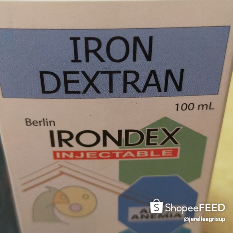 Iron dextran iron dex 100ml Shopee Philippines