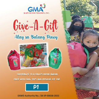 P1 Give-A-Gift Alay sa Batang Pinoy