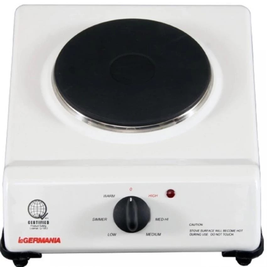 La Germania E108w Single Burner Electric Stove White Shopee