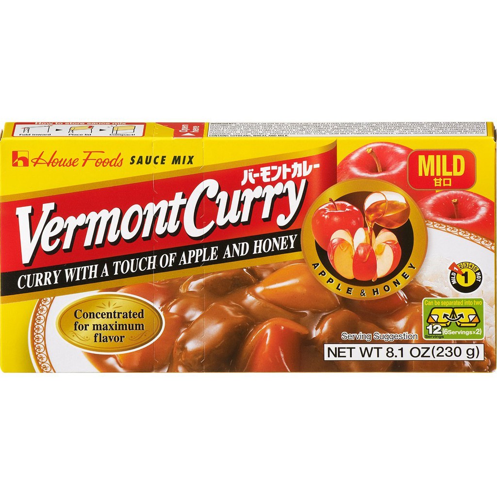 Japan Vermont Curry Block /Roux 230g (Mild/MedHot/Hot) Shopee Philippines